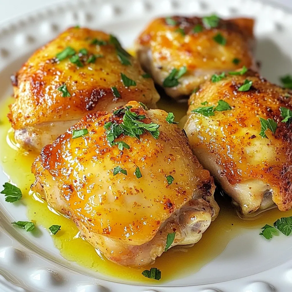 Ranch Baked Chicken Thighs Easy and Tasty Recipe