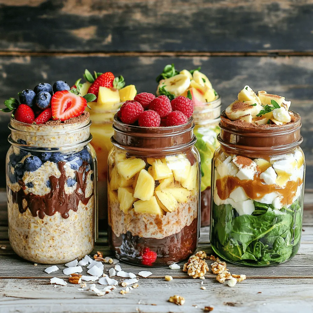 Overnight Oats Five Ways for Tasty Breakfast Ideas