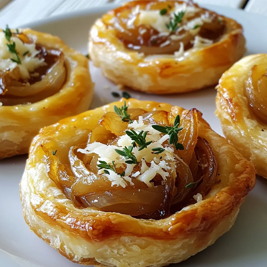 Caramelized Onion &#038; Cheese Tarts Savory Delight Recipe