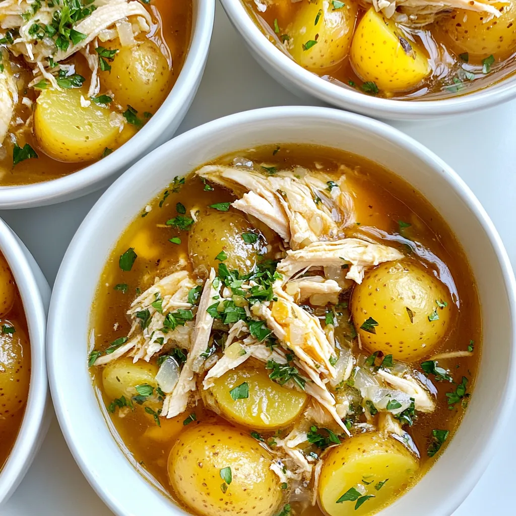 Garlic Parmesan Crockpot Chicken and Potatoes Delight