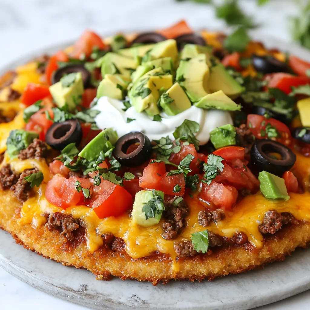 Keto Mexican Pizza Delicious Low-Carb Twist
