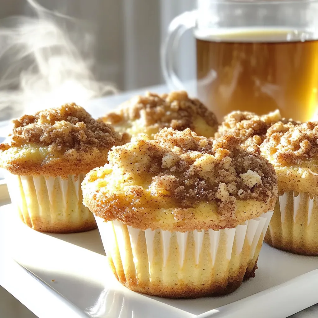 Chai Latte Coffee Cake Muffins Flavorful Morning Treat