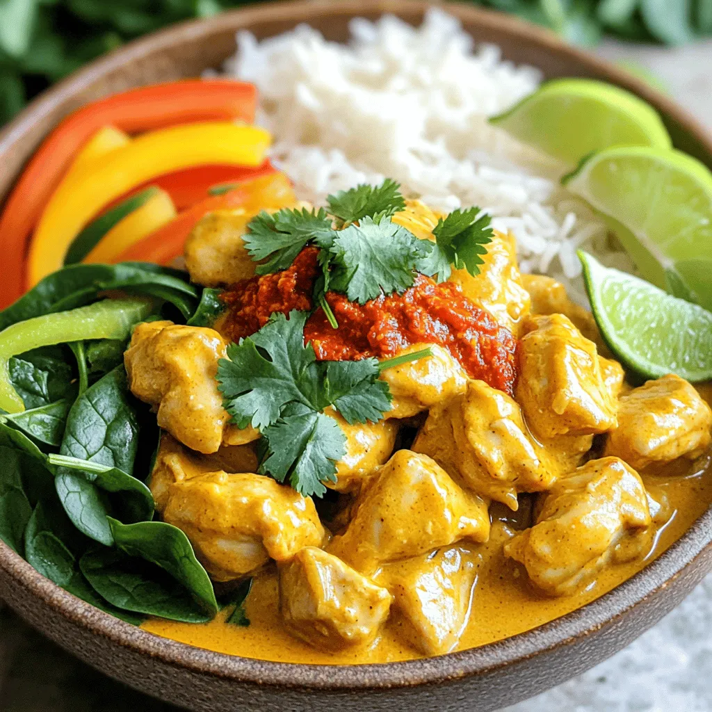 Coconut Curry Chicken Flavorful and Easy Recipe Guide