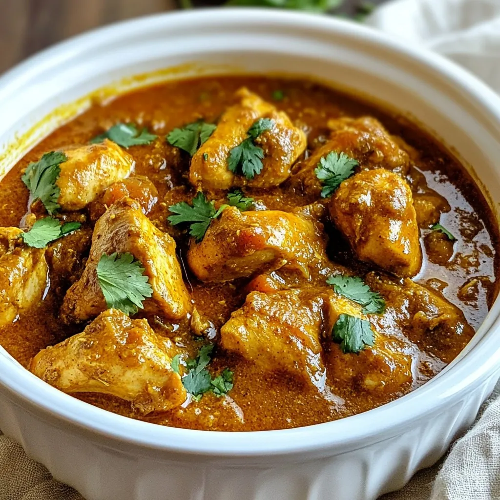Authentic Indian Chicken Curry Flavorful and Simple Dish