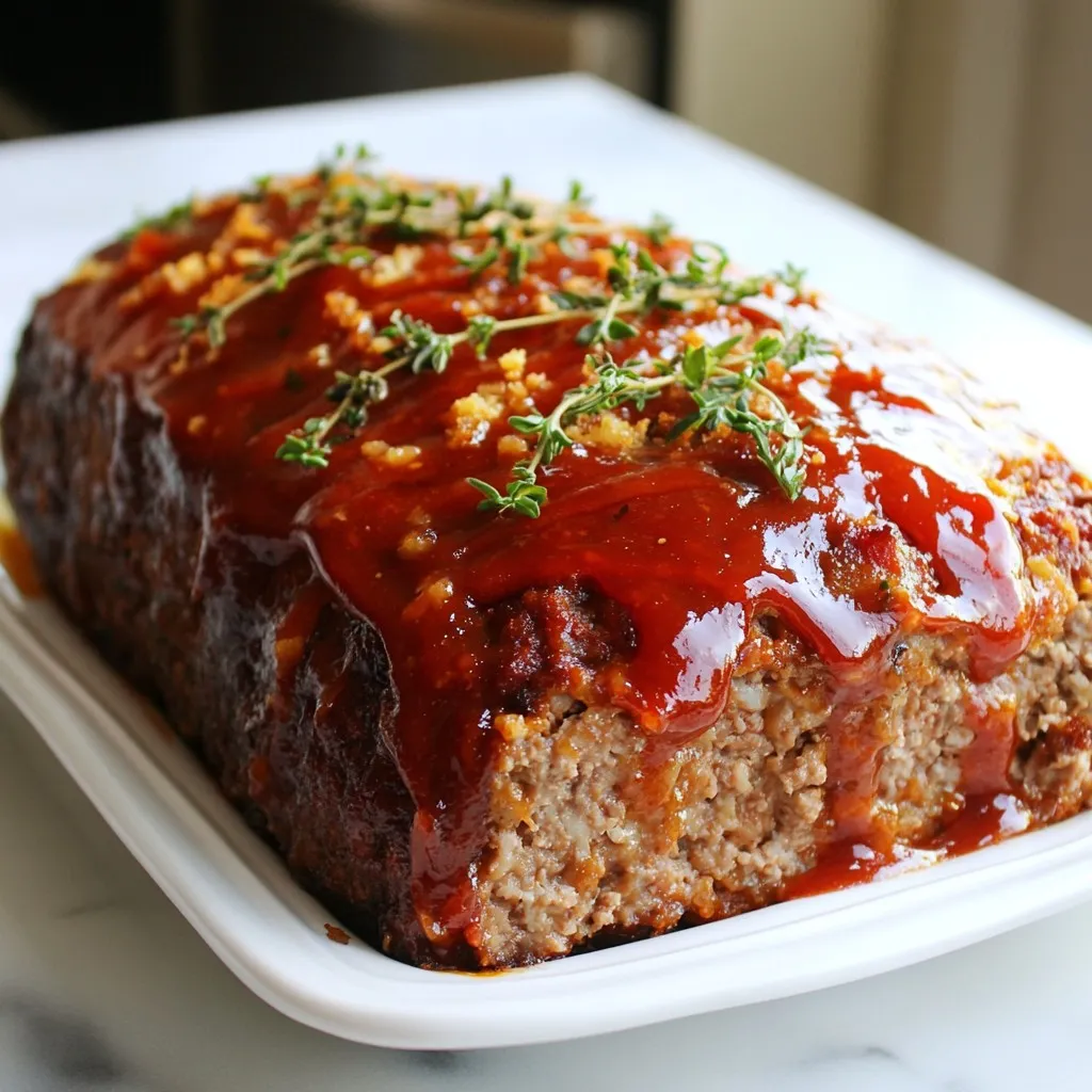 Perfect Classic Meatloaf Simple and Hearty Recipe