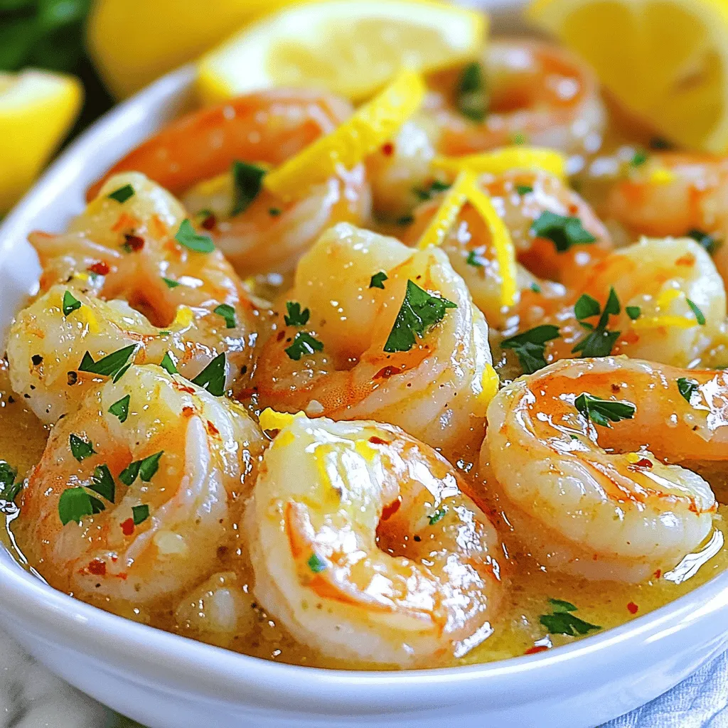 Lemon Garlic Butter Shrimp Tasty and Simple Recipe