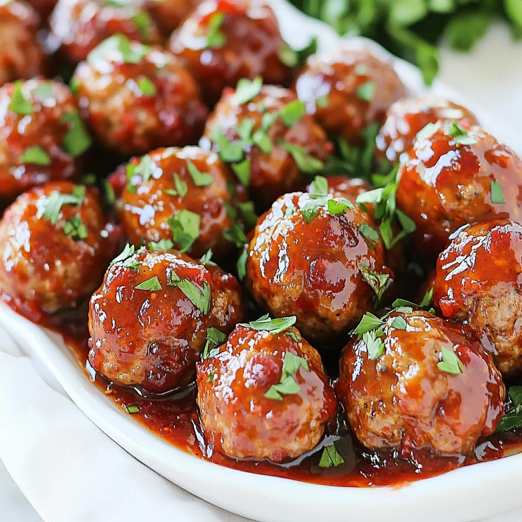 Christmas Cranberry Meatballs Simple Holiday Delight