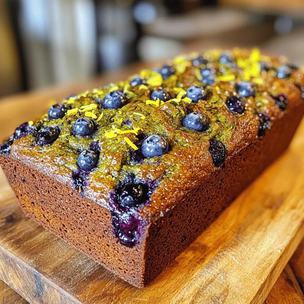 Lemon Blueberry Zucchini Bread Easy and Tasty Recipe