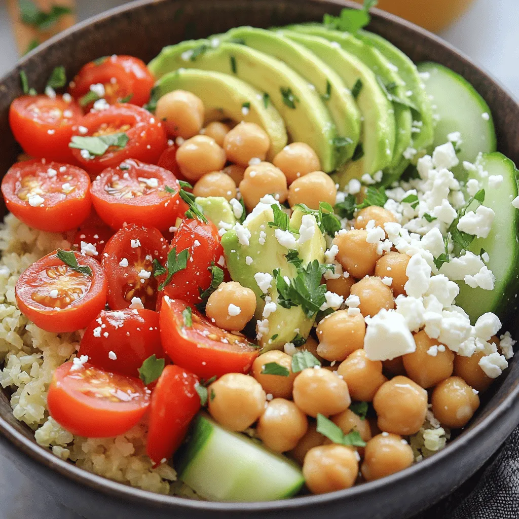 Cauliflower Rice Bowl Fresh and Flavorful Delight