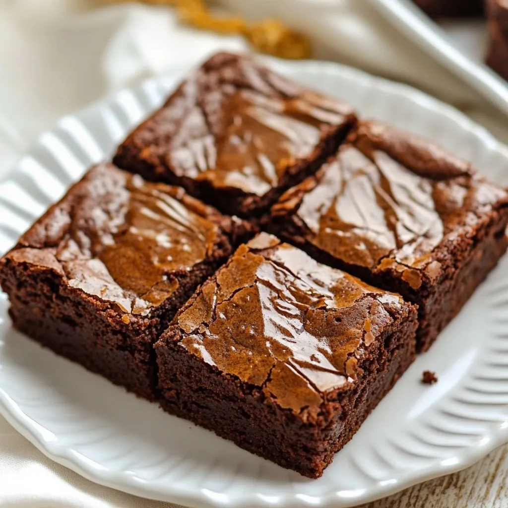 Flourless Pumpkin Brownies Simple and Delicious Treat