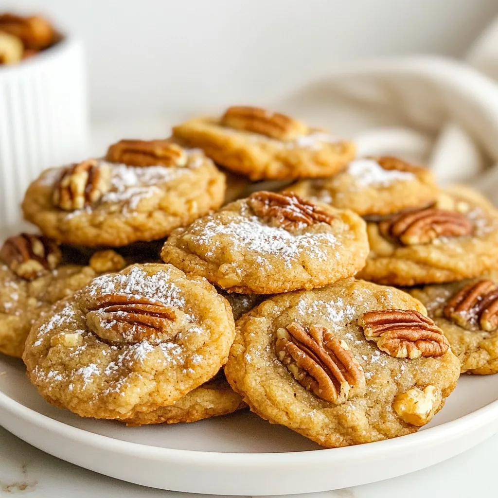 Vegan Pecan Pie Cookies Delightful and Simple Treat