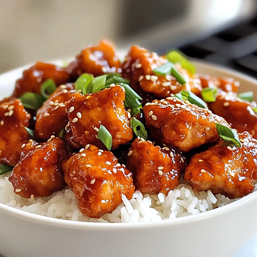 Easy General Tso Chicken Flavorful Home-Cooked Meal