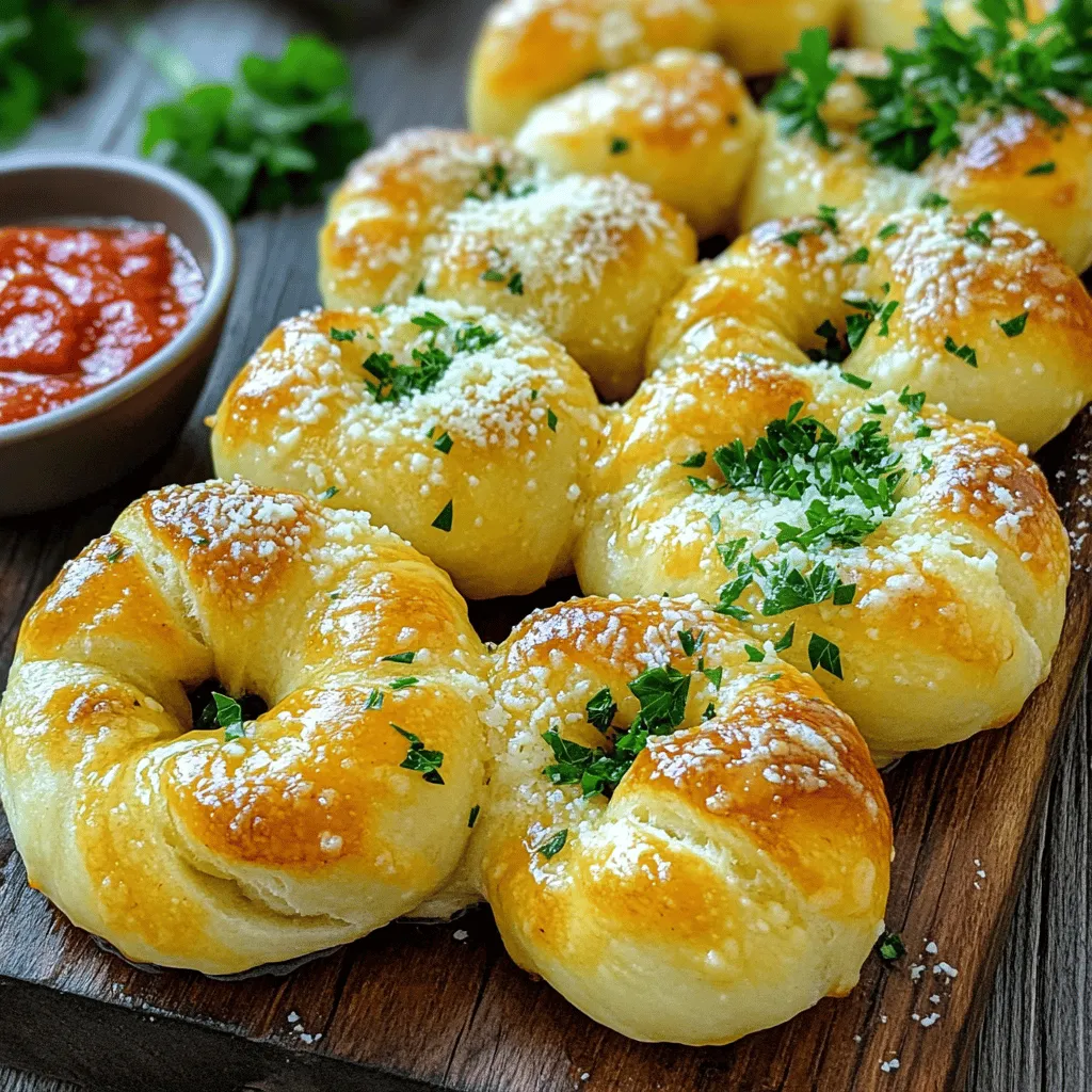 Quick Garlic Parmesan Knots Savory and Simple Treat