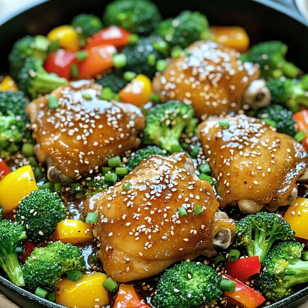 One Pan Honey Garlic Chicken Flavorful Weeknight Meal