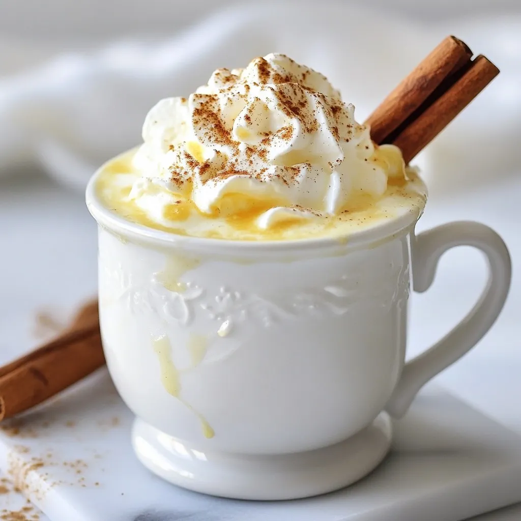 Hot Buttered Rum Warm and Cozy Winter Drink