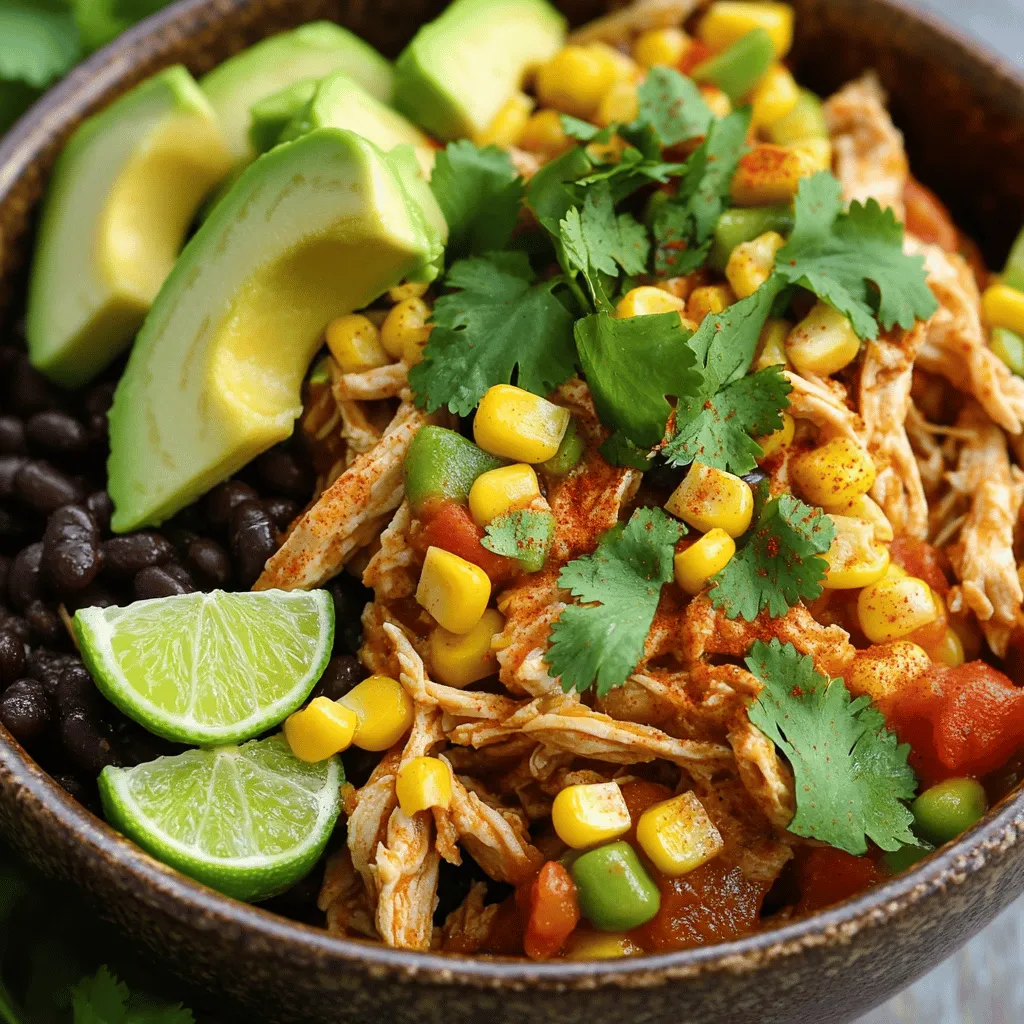 Crockpot Mexican Chicken Flavorful and Easy Recipe