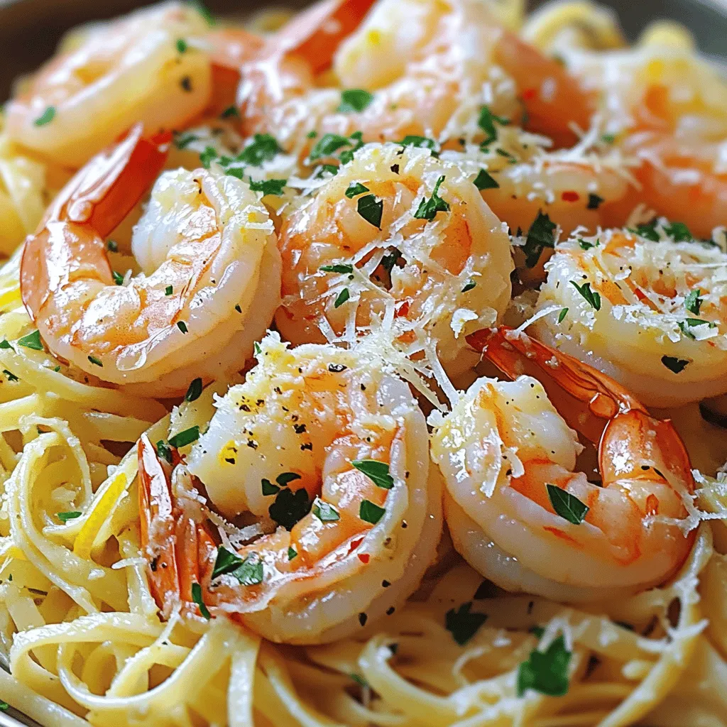 Lemon Garlic Shrimp Scampi Flavorful and Simple Dish