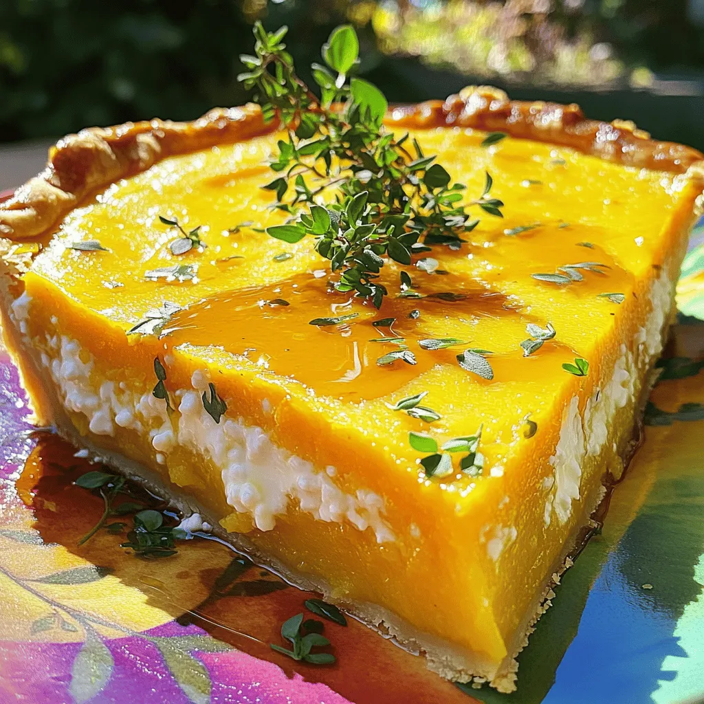 Crustless Squash Pie Delightful and Easy Recipe