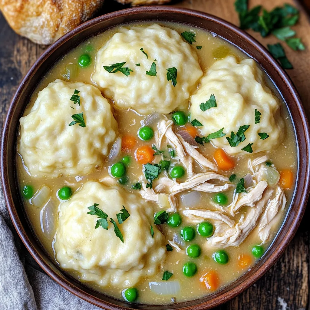 Slow Cooker Chicken and Dumplings Simple Comfort Dish