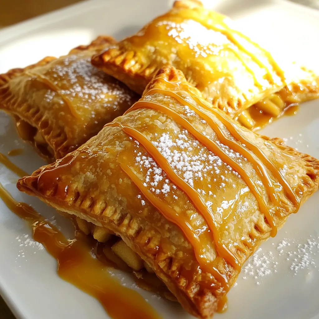 Caramel Apple Hand Pies Flavorful Dessert Delight