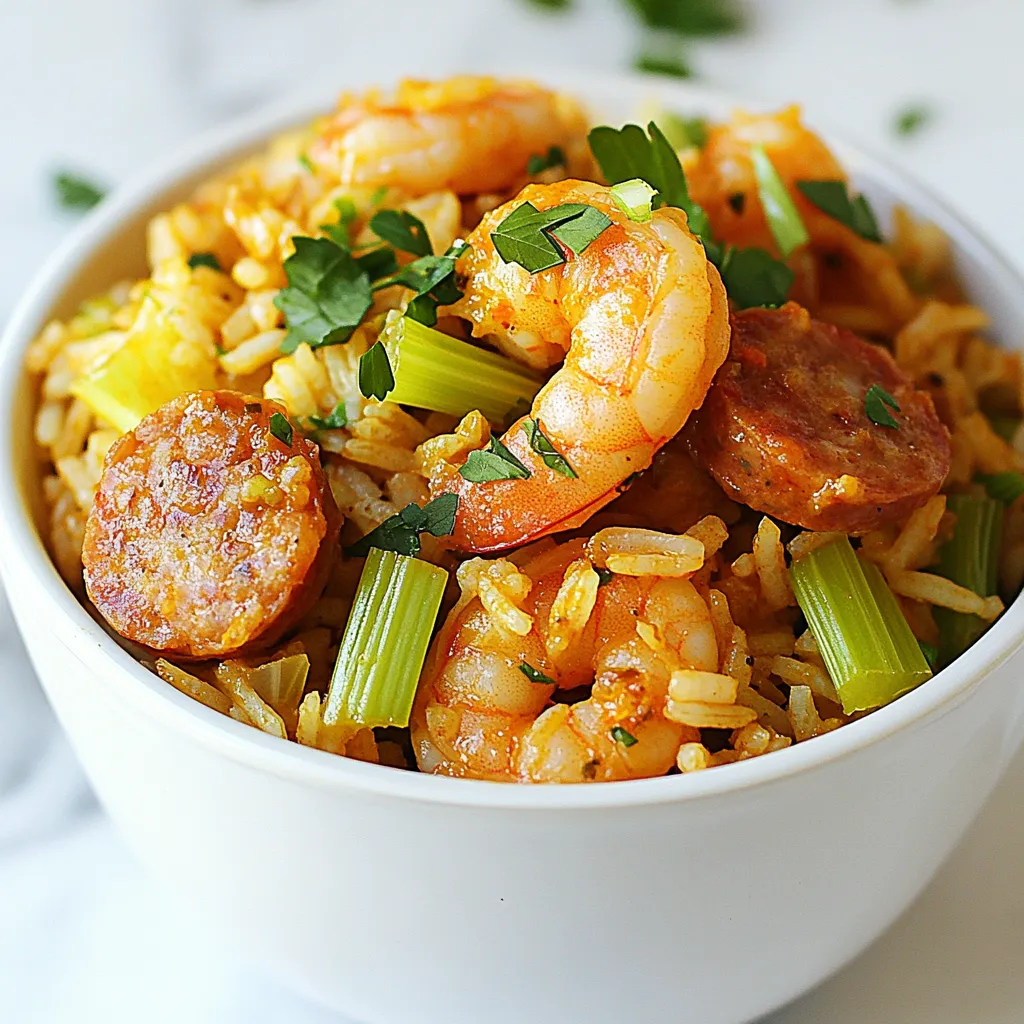 Savory Shrimp Sausage Dirty Rice Flavorful Delight