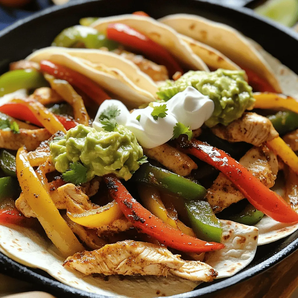 Easy Chicken Fajitas Flavorful and Quick Meal Prep