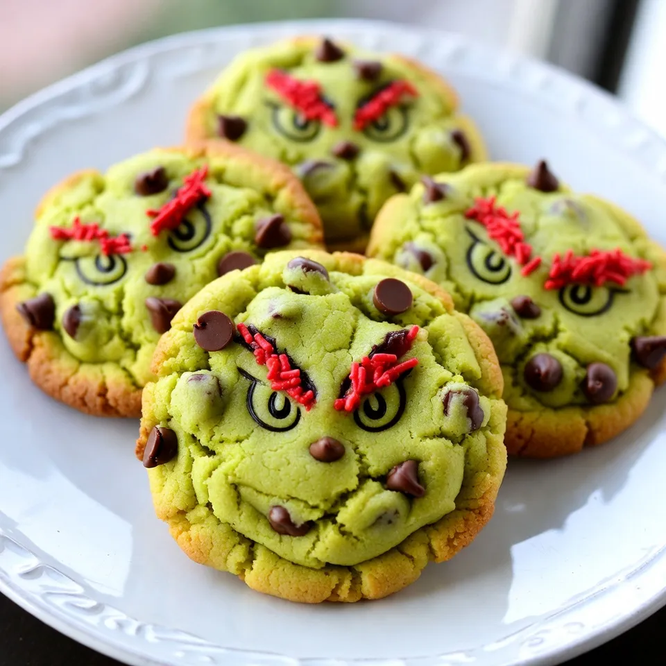 Grinch Cake Mix Cookies Fun and Festive Treats