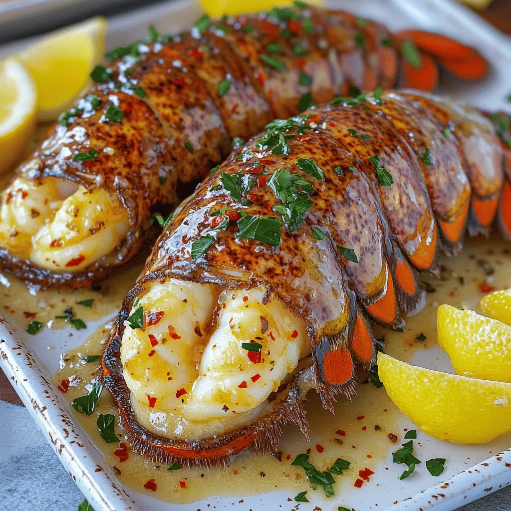 Creamy Garlic Butter Lobster Tails Simple Delight