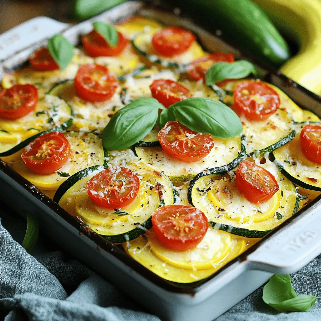 Healthy Summer Squash Casserole Tasty and Nourishing Dish