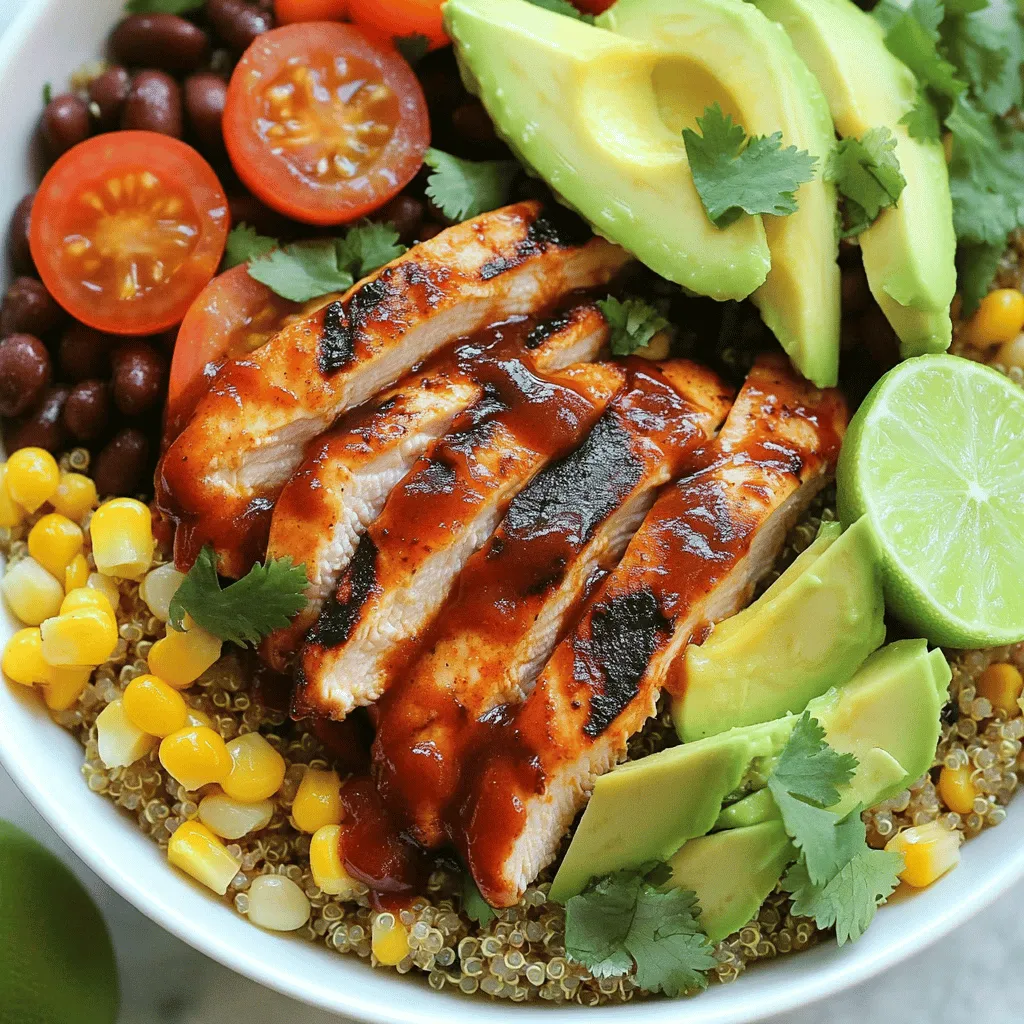 BBQ Chicken Power Bowl Healthy Flavorful Meal Idea