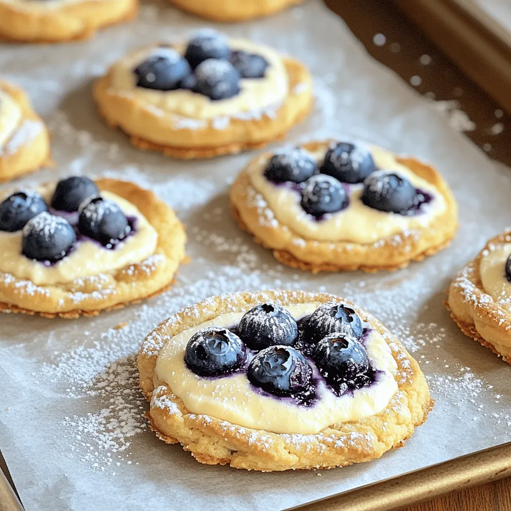 Blueberry Cheesecake Cookies Delightful and Easy Recipe