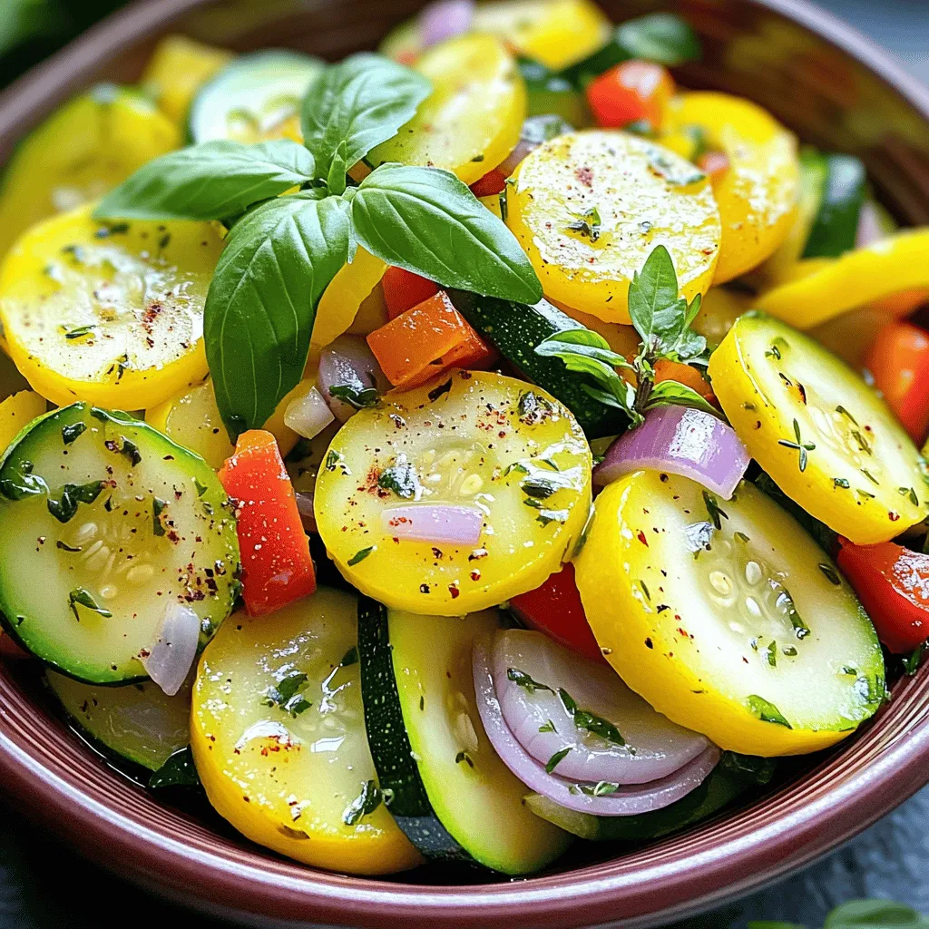 Sautéed Squash and Zucchini Fresh and Flavorful Dish