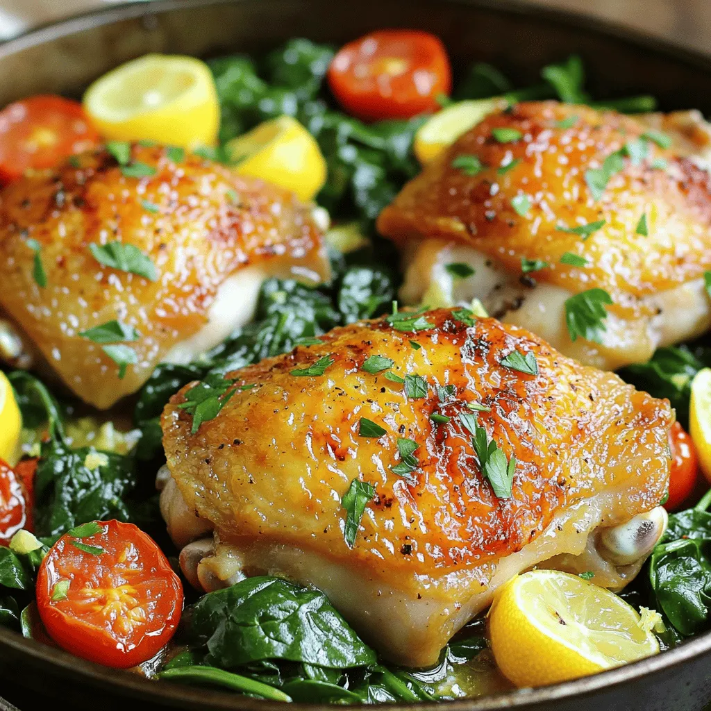 One-Pan Lemon Garlic Chicken Easy and Flavorful Meal