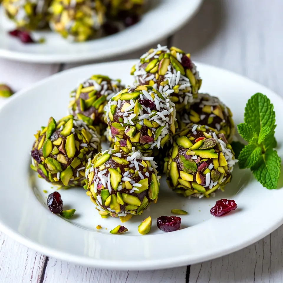 Cranberry Pistachio Truffles Irresistibly Sweet Treat