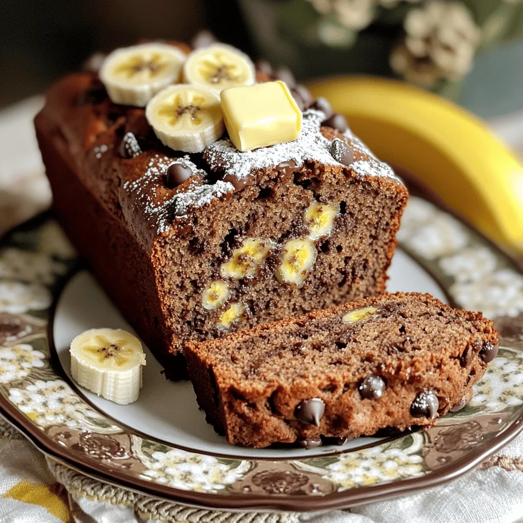 Chocolate Chip Banana Bread Simple and Delicious Recipe