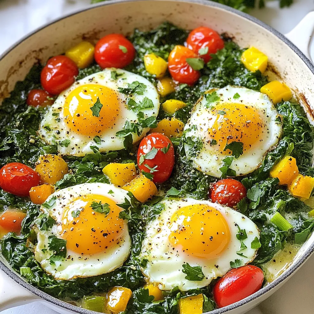 Savory Spinach Egg Breakfast Skillet Recipe Guide