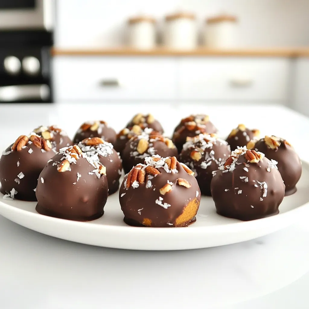 No Bake Pumpkin Spice Truffles Tasty and Simple Treat