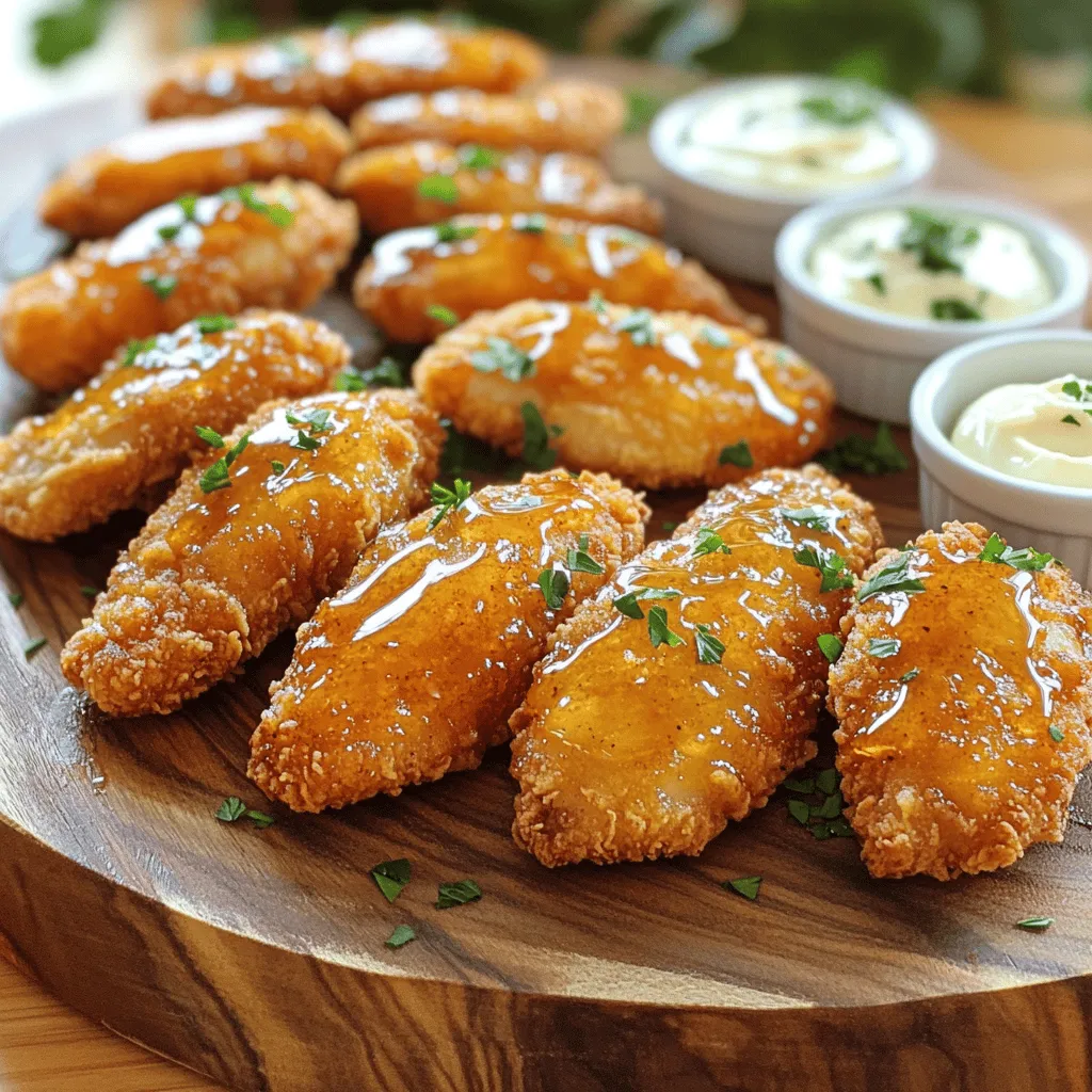 Crispy Honey Chicken Tenders Flavorful and Easy Recipe