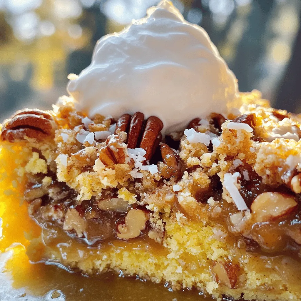 Southern Pecan Pie Dump Cake Delightfully Simple Treat
