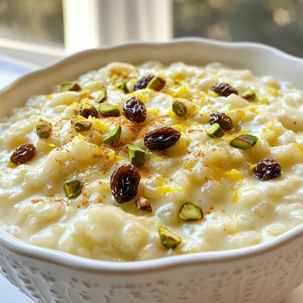 Condensed Milk Rice Pudding Delightful Creamy Treat