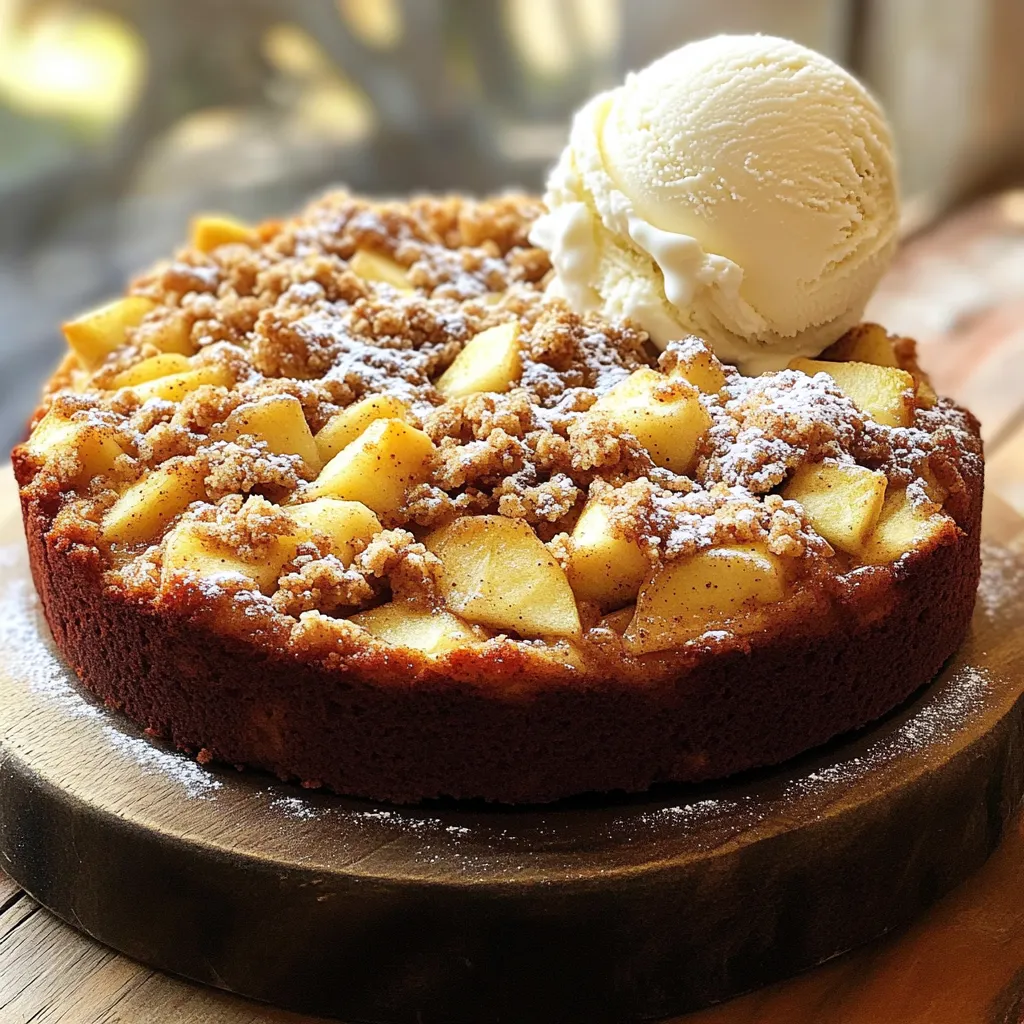 Apple Cinnamon Streusel Snack Cake Simple Delight