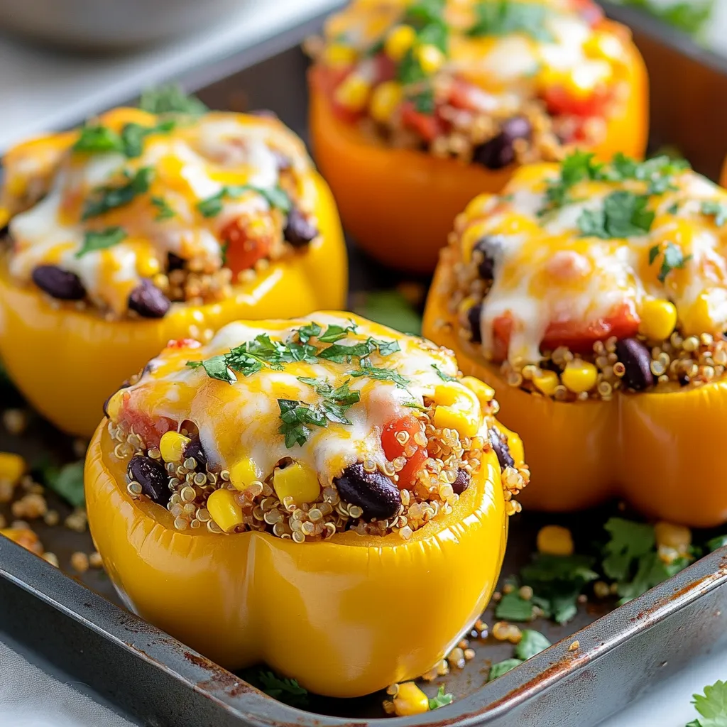Stuffed Bell Peppers Flavorful and Easy Recipe Guide