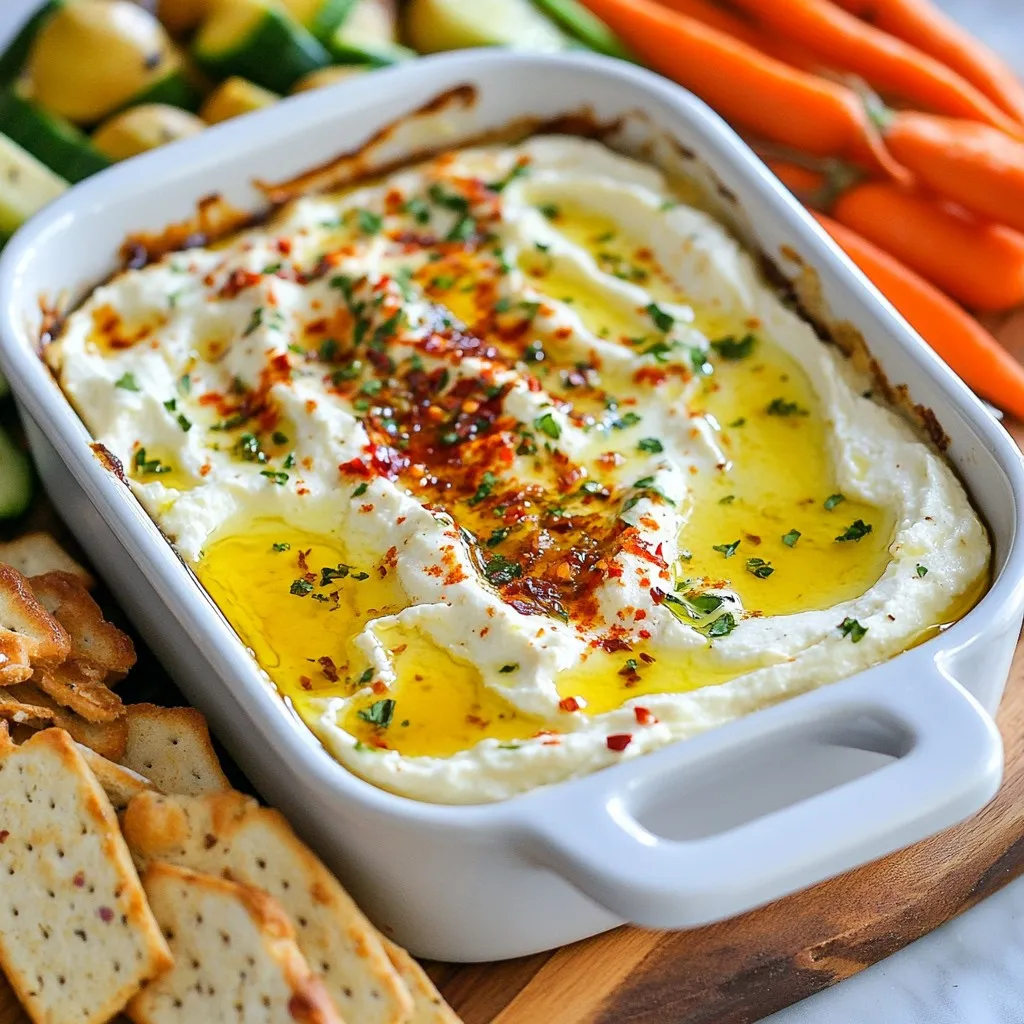 Hot Honey Ricotta Dip Quick and Flavorful Delight