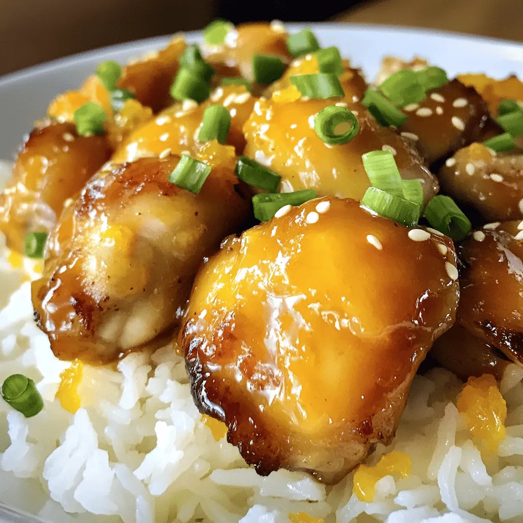 Savory 3 Ingredient Orange Chicken Easy Recipe Today