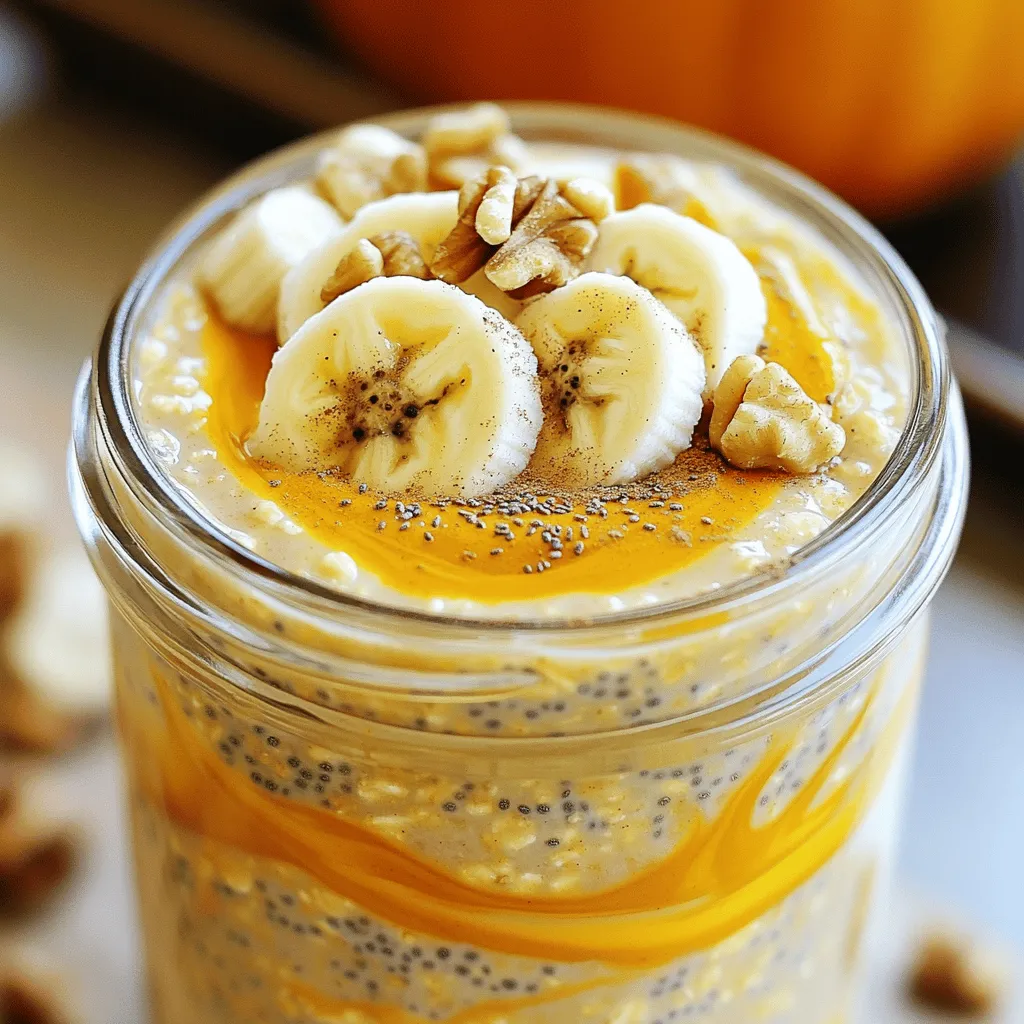 Pumpkin Spice Overnight Oats Delightful and Easy Recipe