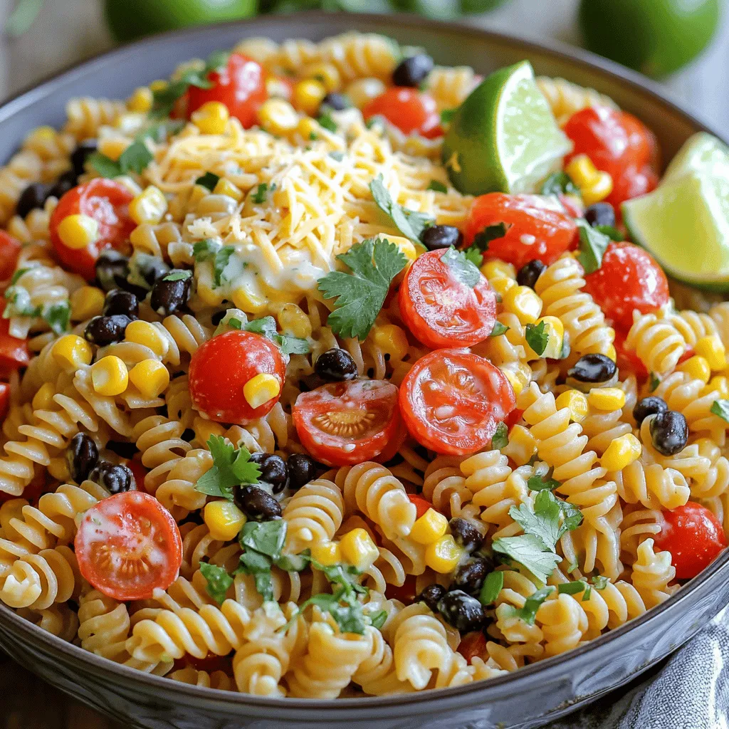 Cowboy Pasta Salad Flavorful and Easy Summer Dish