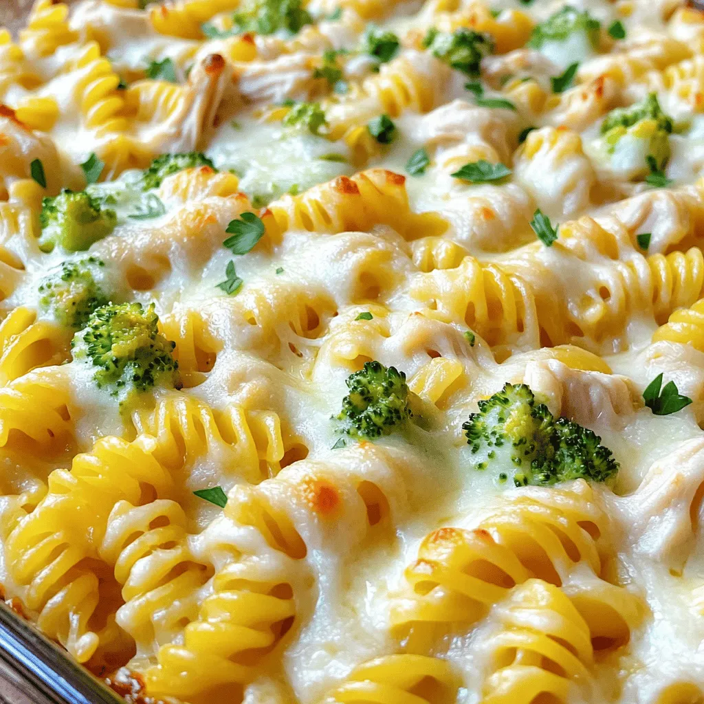 Easy Chicken Alfredo Bake for a Quick Dinner Solution