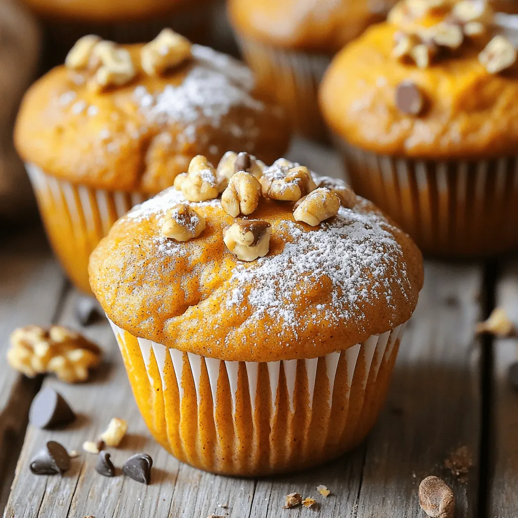 Ingredient Pumpkin Muffins Tasty and Easy Recipe