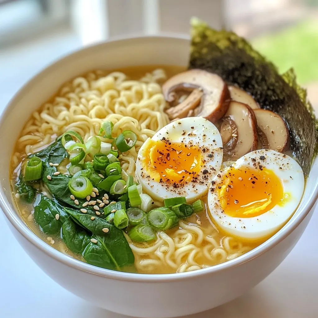 Best Homemade Ramen Bowl Comforting and Flavorful Dish