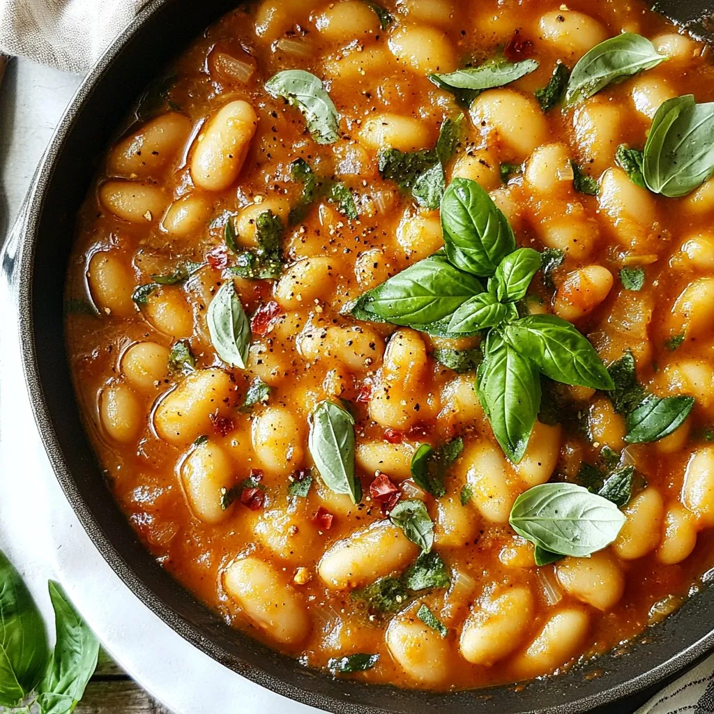 Tuscan Marry Me Butter Beans Delightful and Easy Dish